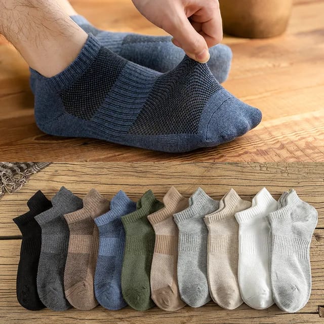 New Summer Cotton Man Short Socks